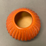 Angela Baca, Santa Clara Pueblo Polished Red Melon Pot  (SSC104)