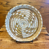 Vintage Tohono O'odham (Papago) Coil Plaque Basket   (SSB37)