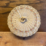 Passamaquoddy Basket with Sweetgrass (SSB41)