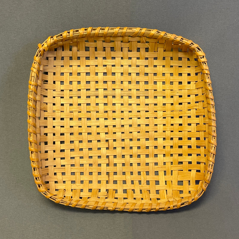 Cherokee River Cane Basket Tray, authentic Native American    (VW105)