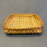 Cherokee River Cane Basket Tray, authentic Native American    (VW105)