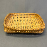 Cherokee River Cane Basket Tray, authentic Native American    (VW105)