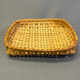 Cherokee River Cane Basket Tray, authentic Native American    (VW105)