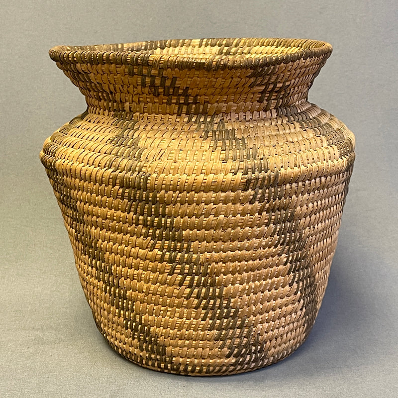 Vintage Pima Coiled Basket, authentic Native American  (VW102)