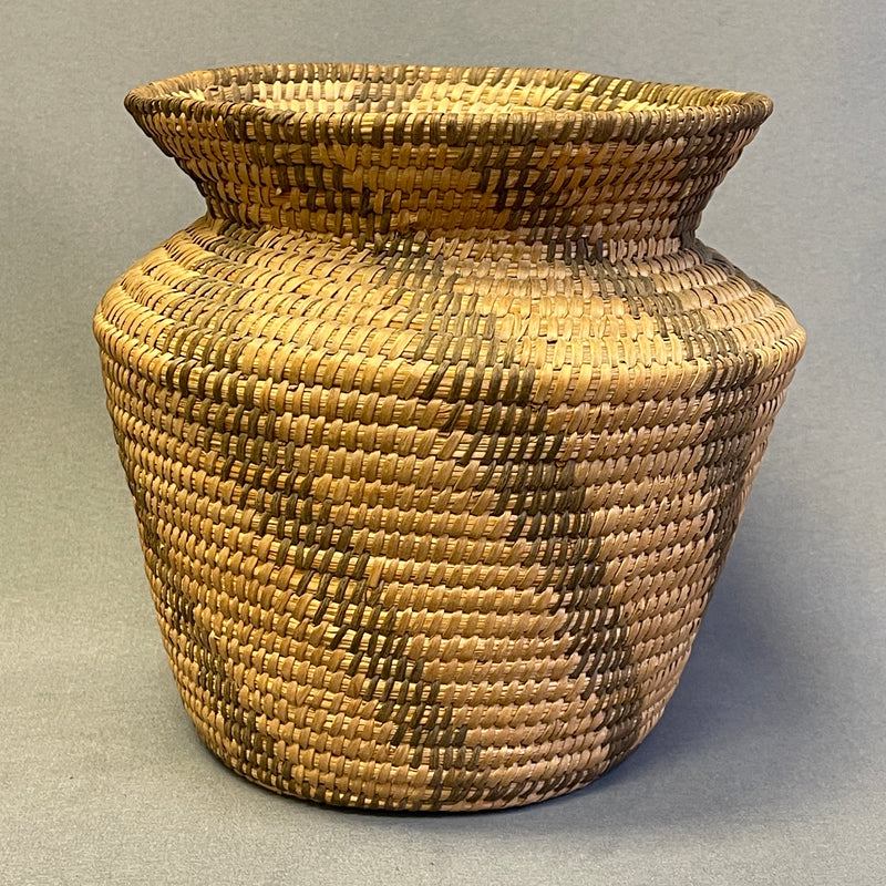 Vintage Pima Coiled Basket, authentic Native American  (VW102)