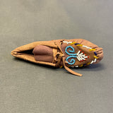 Native American Beaded Child's Moccasins, vintage    (VW107)