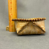 Small Vintage Woodlands Birch Bark Basket, authentic Native American   (VW96)
