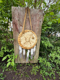 Black War Bonnet Society Shield by Michael Many Horses, Santee Sioux  (WHC15)