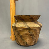 Vintage Pima Coiled Basket, authentic Native American  (VW102)