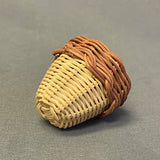 Set of 3 Bessie Russell, Cherokee Basketry and Corn Husk Items, authentic Native American    (SSB55)