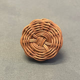 Set of 3 Bessie Russell, Cherokee Basketry and Corn Husk Items, authentic Native American    (SSB55)