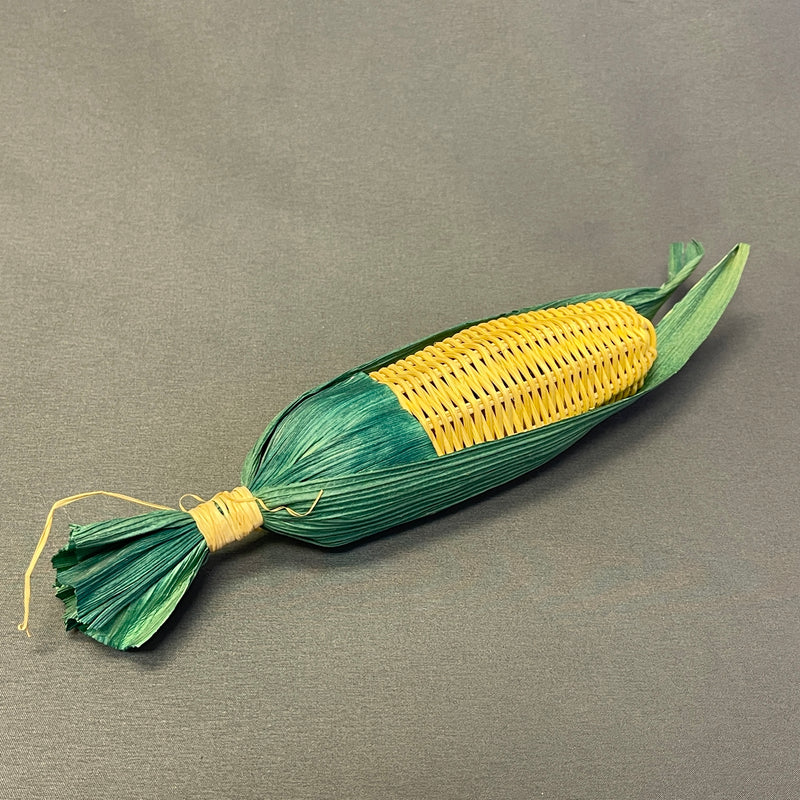 Set of 3 Bessie Russell, Cherokee Basketry and Corn Husk Items, authentic Native American    (SSB55)