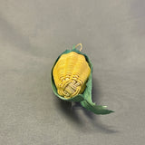 Set of 3 Bessie Russell, Cherokee Basketry and Corn Husk Items, authentic Native American    (SSB55)