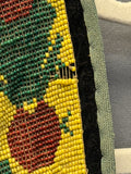 Antique Potawatomi Beaded Bandolier Bag - late 19th century, authentic Native American  (GM232)