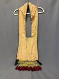 Antique Potawatomi Beaded Bandolier Bag - late 19th century, authentic Native American  (GM232)