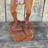 Raymond Chee Carving "Success!" Hopi/Navajo - Fabulous cultural carving by award-winning artist (RS177)
