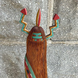 Rainbow Standing Kachina by B. Nichols, Jr., Hopi (Lomadya) - Hopi Rainbow Standing Katsina  (RS188)