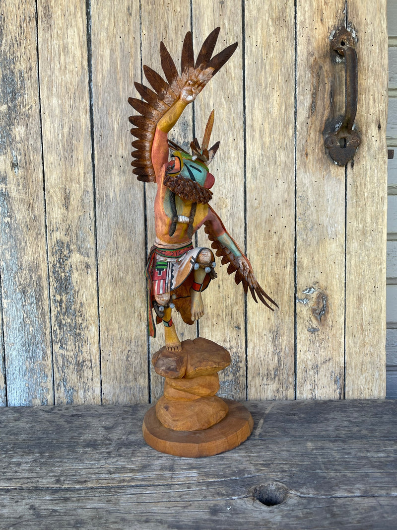 Eagle Kachina by Raymond Chee, Hopi/Navajo - Hopi Eagle Katsina  (RS179)