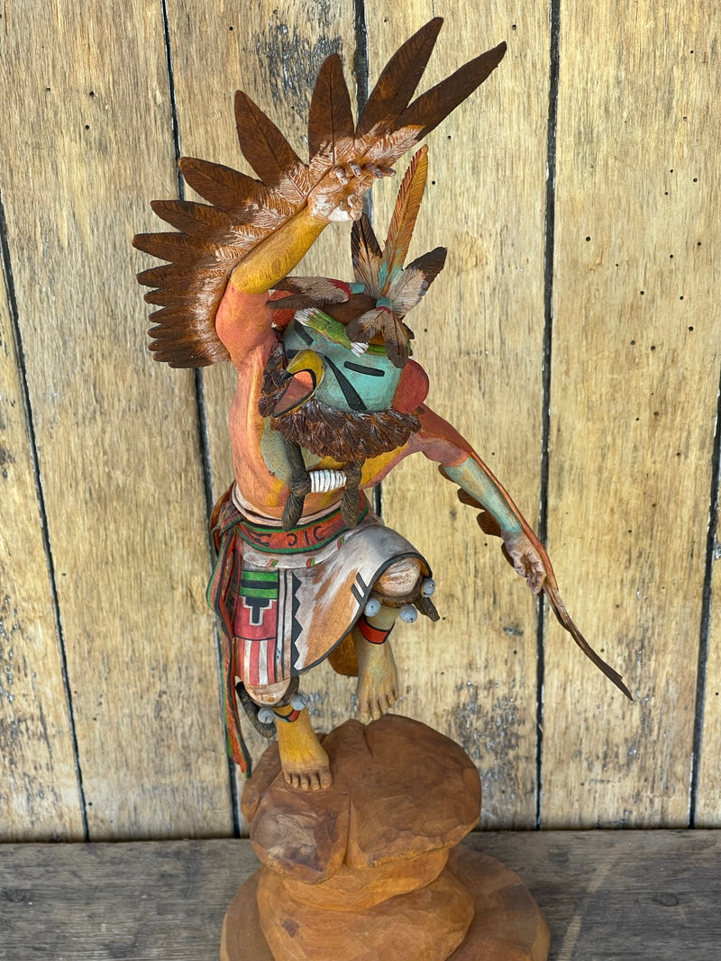Eagle Kachina by Raymond Chee, Hopi/Navajo - Hopi Eagle Katsina  (RS179)