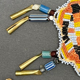 6/57 Beaded Turtle amulet by Seneca/Cayuga & Chickasaw artist, Phyllis Bearskin