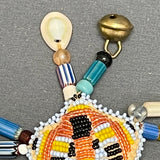 6/57 Beaded Turtle amulet by Seneca/Cayuga & Chickasaw artist, Phyllis Bearskin