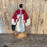 Charles Chief Eagle, Oglala Lakota Sioux handmade doll - Lakota Traditional dress design (TSG)