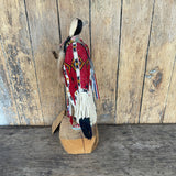 Charles Chief Eagle, Oglala Lakota Sioux handmade doll - Lakota Traditional dress design (TSG)