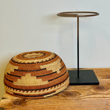 Antique Hupa Basketry Hat, ca. 1900-1920, with display stand   (NLC28)