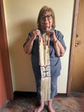 Lakota Sioux Beaded Pipe Bag by Phyllis Bearskin, Seneca/Cayuga and Chickasaw, authentic Native American (PB10)