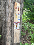 Lakota Sioux Beaded Pipe Bag by Phyllis Bearskin, Seneca/Cayuga and Chickasaw, authentic Native American (PB10)