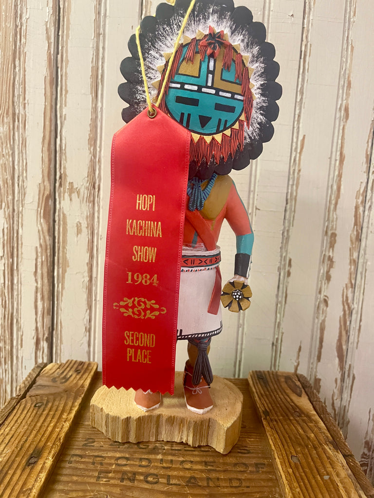 Sun Kachina by William Kootswatewa, Hopi - Award winning Hopi Sun Katsina (4/1)