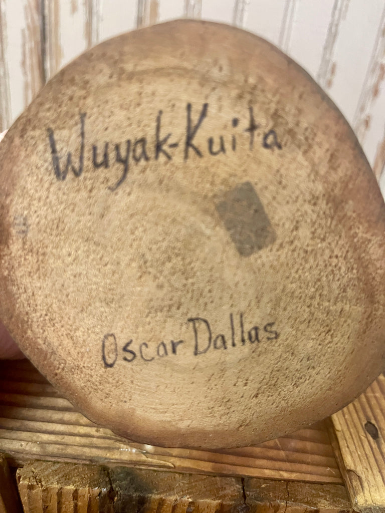 Broadface - Wuyak-kuita Kachina by Oscar Dallas, Genuine Hopi (GL8)