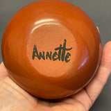 Annette Vigil - Vintage Santa Clara Pueblo, Handmade Polished and Painted Clay Pot by Annette Vigil (JM21)