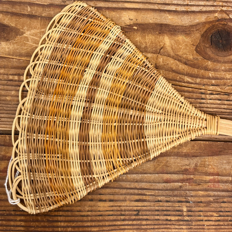 Cherokee Wickerwork Fan, vintage  (SSB44)