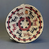 Peggy Rock Black, Navajo - basket with Many Goats Clan design (JM97)