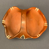 Antique Santo Domingo Pueblo Fluted Pottery Basket, ca. 1940s  (AMC2155)