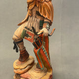 Paul Sewemaenewa, Hopi Ogre Kachina with Eagle - Ogre Katsina  (JM109)