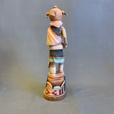 Tom Fredericks Mudhead Clown w Longhair and Sun Kachinas, Hopi   (JM112)