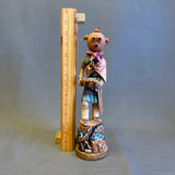 Tom Fredericks Mudhead Clown w Longhair and Sun Kachinas, Hopi   (JM112)