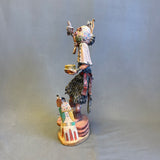 Paul Sewemaenewa, Hopi Maasaw Kachina - Maasaw Katsina, authentic Hopi kachina  (JM111)