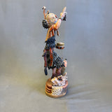 Paul Sewemaenewa, Hopi Maasaw Kachina - Maasaw Katsina, authentic Hopi kachina  (JM111)