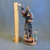 Paul Sewemaenewa, Hopi Maasaw Kachina - Maasaw Katsina, authentic Hopi kachina  (JM111)