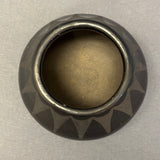 Maria Martinez, San Ildefonso Pueblo Antique Pueblo Painted Blackware Pot   (ML61 )