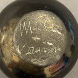 Maria Martinez, San Ildefonso Pueblo Antique Pueblo Painted Blackware Pot   (ML61 )