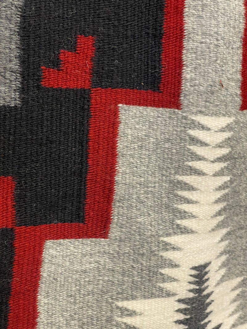 Lisa Frausto Ganado Style Navajo Wool Rug, vintage Native American  (JM121)
