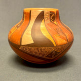 Les Namingha, Hopi/Zuni - Contemporary Painted Pot (JM54)