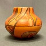 Les Namingha, Hopi/Zuni - Contemporary Painted Pot (JM54)
