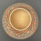 Frederica Antonio Vintage Acoma Pueblo Pot with Fine Line Lightning Design   (JM69)