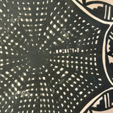 Marie Chino Vintage Acoma Pueblo Wide Seed Pot with Connecting Oval Design   (JM74)
