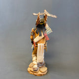 Henry Naha, Hopi Apache Kachina with Hawk - Apache Katsina, authentic Hopi kachina (JM113)